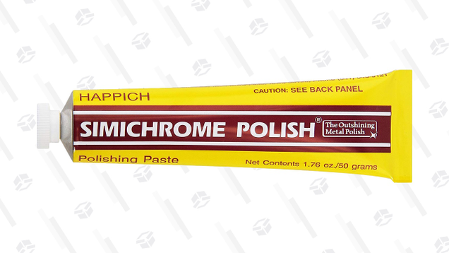 Simichrome is great for silver, but can also be used to polish other types of metal. Just remember that a little bit goes a long way.